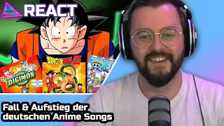 Songs aus unserer Kindheit 🎶 Der Fall und Aufstieg der deutschen Anime Songs - Endless Reaction