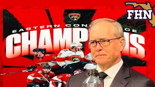 Florida Panthers Coach Paul Maurice: 2024 NHL Eastern Conference Champions