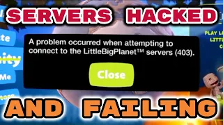 littlebigplanet Servers Have Been *HACKED* and are *FAILING!* (lbp news - Nerd News)