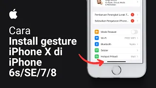 How to Install iPhone X Gestures on All Iphone iOS 15 & iOS 16 WITHOUT JAILBREAK WITHOUT A COMPUTER