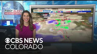 Denver weather: A cool and unsettled pattern to end the week,  temps slowly warm into weekend