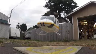 RC Aerodyne Roban Super Scale Bell 412 2nd flight