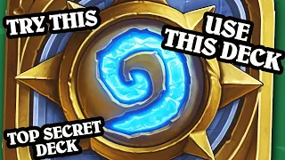 Hearthstone team sent me decks to play then Quest Battlegrounds