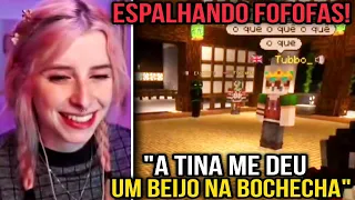 BAGI ESPALHANDO A FOFOCA DE QUE A TINA BEIJOU ELA KKKK | QSMP