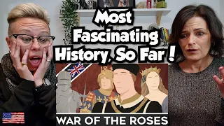 American Couple Reacts: War of the Roses! England's REAL Game of Thrones!! FIRST TIME REACTION!!