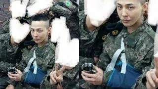 G-Dragon was injured in the military that made fans nervous