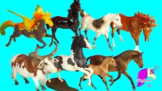 Super Haul - Complete Set of All 8 Traditional Breyerfest Horses 2016 Carnival Special Runs Video