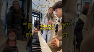 Watch what happen when I start to play “Runaway” 🥁😱