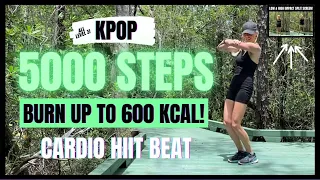 ALL LEVEL 3 🥵 KPOP CARDIO HIIT BEAT 🔥 BURN UP TO 600 KCAL 🔥 5000 STEPS 🔥 HI/LOW IMPACT SPLIT SCREEN