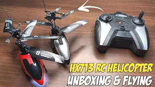 V-Max HX713 Remote Control Helicopter | Flying 2 Channel RC Helicopter