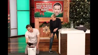 Ryan Reynolds Gets Dirty in 'Ryan Reynolds’ Race to Raise Real Fudging Money'