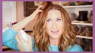 Perfect Tousled Messy Waves Hair Tutorial Over 40 LisaSz09
