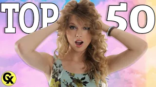 Taylor Swift's - Top 50 Biggest Hits of All-Time