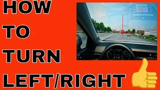 How to Turn Left and Right at an Intersection