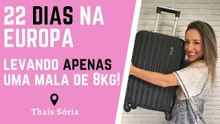 COMO VIAJAR SÓ COM A MALA DE MÃO | EUROTRIP