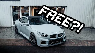 WE BOUGHT A BMW G87 M2 AND IT CAME WITH A FREE CARBON KIT?!