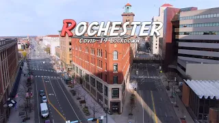 Rochester, New York  🇺🇸 COVID-19 Pandemic Lockdown 4K Aerial Drone Footage