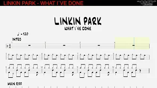 LINKIN PARK - What i´ve done [DRUM SCORE]