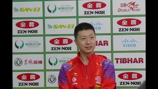 MA Long LIU Shiwen Mima ITO Tomokazu HARIMOTO PRESS CONFERENCE at ZEN NOH 2019 ITTF World Cup TOKYO