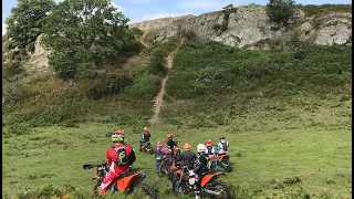 August 2020 - Ady Smith KTM Enduro Experience - Mid Wales drone footage  (Day 2)