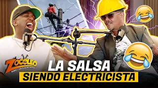 EL ZOCOLEO 😂 LA SALSA SIENDO ELECTRICISTA ⚡ DOTOL NASTRA