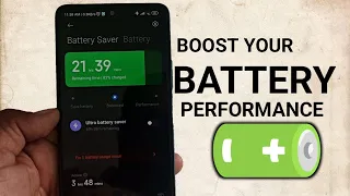 battery booster enable in redmi | miui 14 battery drain fix | increase battery life in Xiaomi