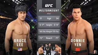 Bruce Lee Vs Donnie Yen | OMG!!! EA Sports UFC 3