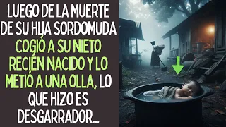 Luego De La Muert3 De Su Hija Sordomuda, La Anciana Cogió a Su Nieto y Lo Meti0 a Una Olla