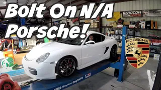 How much WHEEL Horsepower Does a  Porsche Cayman S make on the dyno?