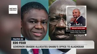 Edo Politics: Deputy Governor Shaibu Publicly Apologizes to Governor Obaseki | PHQ | 21/09/2023