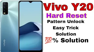 Vivo y20 Hard Reset pattern unlock Vivo y20 Factory data reset 💯% solution
