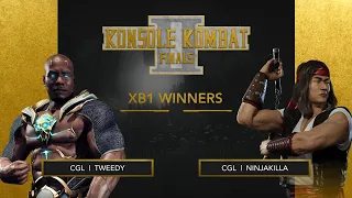 Konsole Kombat II Xbox Finals Top 8 Winners - CGL | Tweedy vs CGL | NinjaKilla