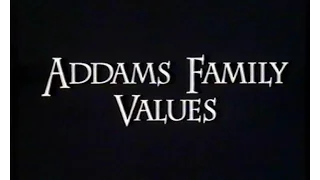 Rodzina Addamsów 2 (1993) (Addams Family Values) zwiastun VHS
