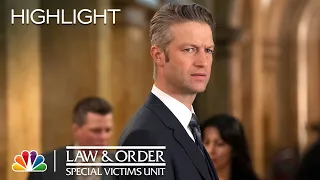 Carisi Gets Jealous over Rollins' Bond with Hasim - Law & Order: SVU