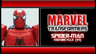 Marvel - "Transformers Crossovers" Spider-Man [Classic Costume] Review