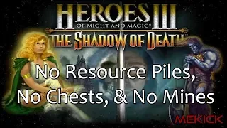 Heroes of Might and Magic III: No Resource Piles, No Chests, & No Mines 1v7 FFA (200%)