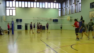 BUCS Volleyball 2014-2015 Scottish 1A Edinburgh M2 vs RGU forth set