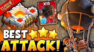 TH11 Rocket Balloon Attack Strategy | Best Th11 Attack Strategy 2024 (Clash of Clans)