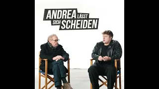 Josef Hader und Thomas Schubert über ANDREA LÄSST SICH SCHEIDEN - ab 4. April im Kino.