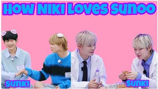 HOW NIKI LOVES SUNOO. SUNOO AND NIKI MOMENTS.