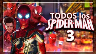 TODAS las Versiones de SPIDER-MAN I Parte 3 #Spiderverse