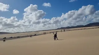 Sand dunes Corralejo, Fuerteventura