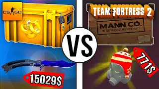 CS:GO - РАЗРУШИТЕЛИ-КЕЙСОВЫХ МИФОВ #4/CS:GO VS TEAM FORTRESS 2 ГДЕ ШАНС ЗАРАБОТАТЬ НА КЕЙСАХ БОЛЬШЕ?