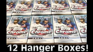 NEW RELEASE!  HANGER BOXES OF 2021 TOPPS CHROME!