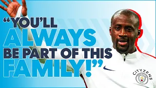 Emotional Scenes as Pep & Kompany Honour Departing Yaya Toure | All or Nothing: Manchester City