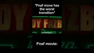 Fnaf movie transition (i had to use a different sound bc it was copyrighted) #transition #fnafmovie