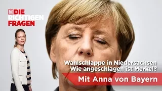 Wahlschlappe in Niedersachsen - Wie angeschlagen ist Merkel? BILD stellt „Die richtigen Fragen“!