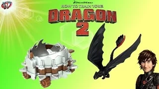 How To Train Your Dragon 2: Toothless vs Dragon Catcher Toy Review, Spin Master