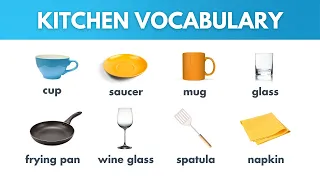 Kitchen Tools and Utensils Vocabulary | Learn English Vocabulary