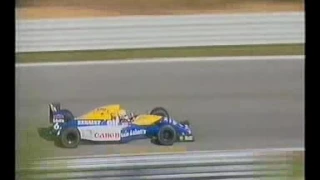 1992 Estoril Patrese accident